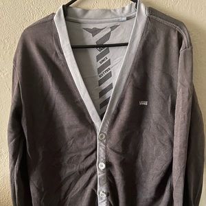 Vans gray cardigan (S)